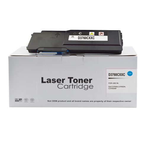 CTS Compatible Dell 593-11122 Cyan Extra Hi Cap Toner