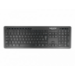 DeLOCK 12004 keyboard Home USB QWERTZ German Black