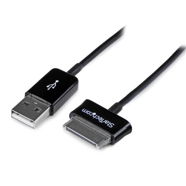 Image of StarTech.com 2m Dock Connector to USB Cable for Samsung Galaxy Tab