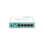 Mikrotik RB750GR3 kabelansluten router Gigabit Ethernet Turkos, Vit