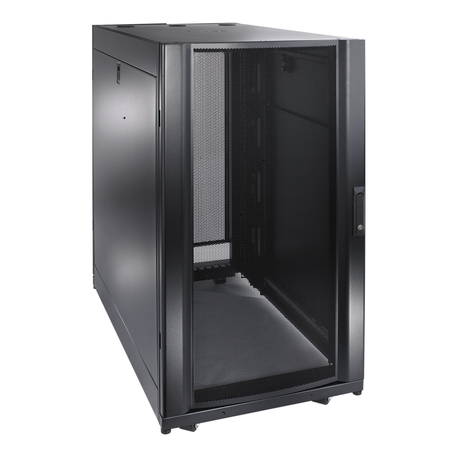 Image of APC NetShelter SX. Server Rack Enclosure. 24U. Black. 1198.5H x 600W x