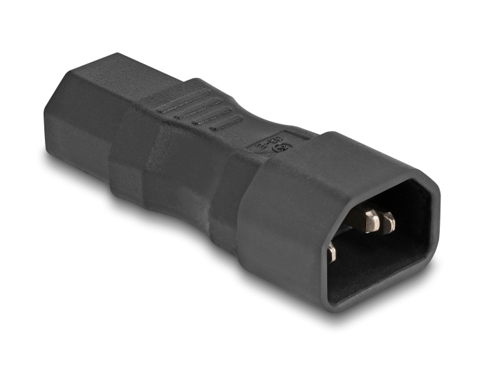 DeLOCK Power Adapter IEC 60320 - C14 to C13, male / female, 10 A, straight
