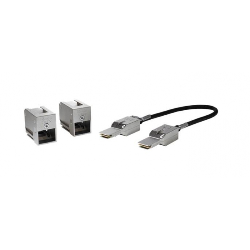 Image of Cisco C9200-STACK-KIT= fibre optic cable 0.5 m SFP Black, Grey