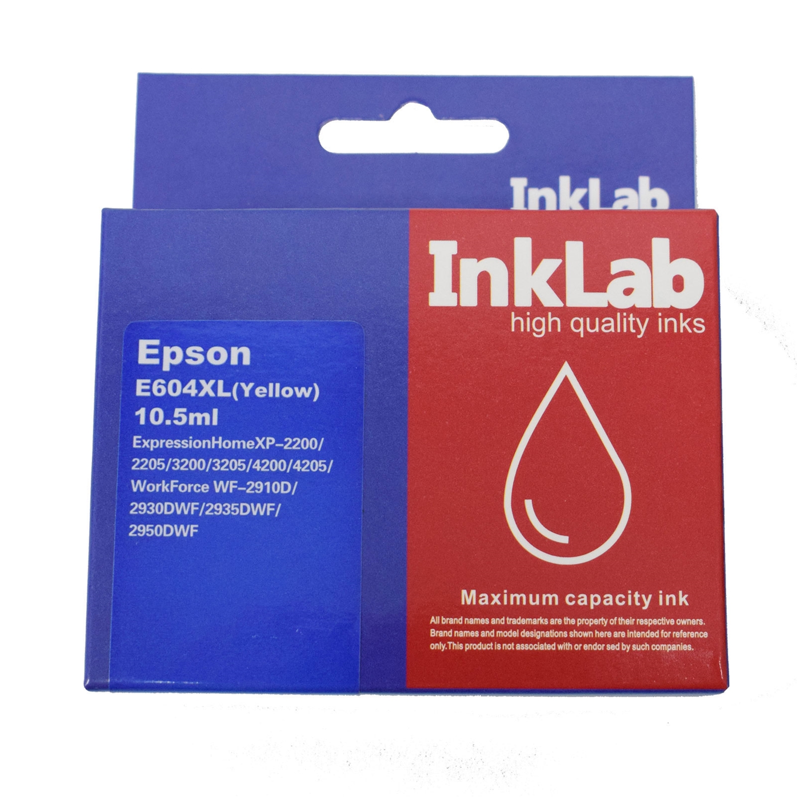 Image of INKLAB 604 Epson Compatible Yellow Replacement Ink