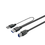 Vivolink PROUSB3AB10C-DUAL USB cable