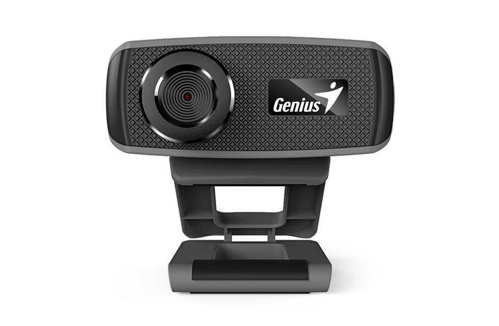 32200003400 Genius Computer Technology FaceCam 1000X HD WebCam V2, 1280x720, True-to-life HD 720p with Built-in Microphone, For Skype, FaceTime, Hangouts, WebEx, USB Connection, Black