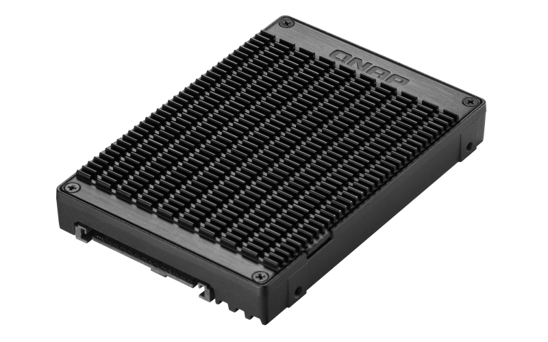 Image of QNAP QDA-UMP4 storage drive enclosure SSD enclosure Black 2.5"