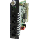 Perle C-100MM-S2ST80 network media converter Internal 100 Mbit/s 1550 nm Multi-mode, Single-mode