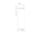 Pyramid Time Systems 44100-10 access cards Passive