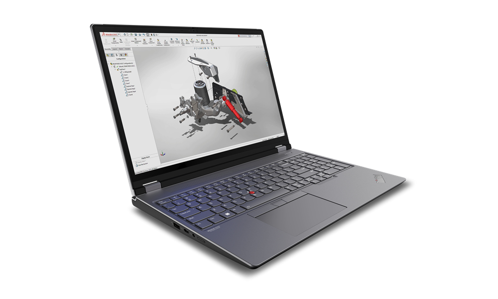 Image of Lenovo ThinkPad P16 Gen 2 Mobile workstation 40.6 cm (16") WQXGA...