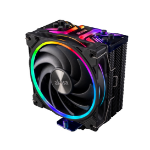 Akasa Soho H4 Plus Processor Air cooler 12 cm Black 1 pc(s)