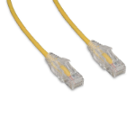 eNet Components C6A-YL-SCB-2-ENC networking cable Yellow 23.6" (0.6 m) Cat6a U/UTP (UTP)