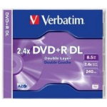 Verbatim DVD+R DL 8.5 GB 1 pc(s)