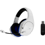 HyperX Cloud Stinger Core - Wireless Gaming Headset (White-Blue) - PS5-PS4