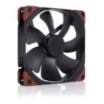 Noctua NF-A14 Computer case Fan 14 cm Black, Brown 1 pc(s)