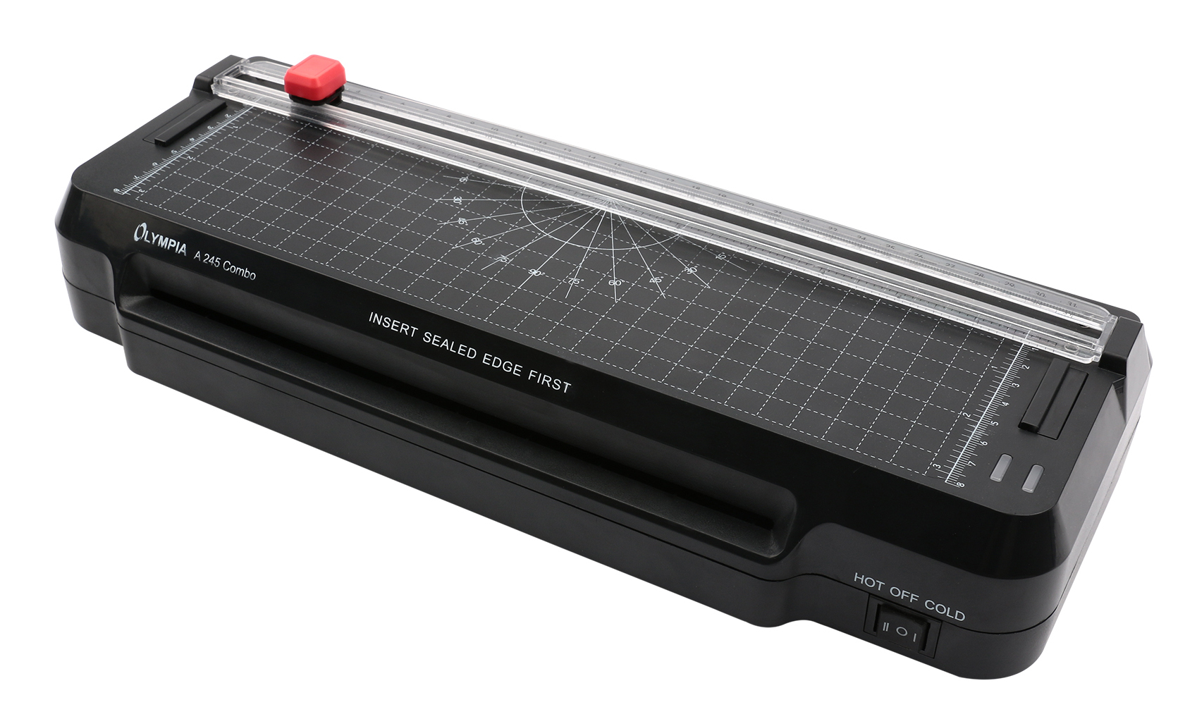 Olympia A 245 Combo Cold/hot laminator 300 mm/min Black