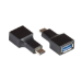 Alcasa USB-AD301 cable gender changer Black