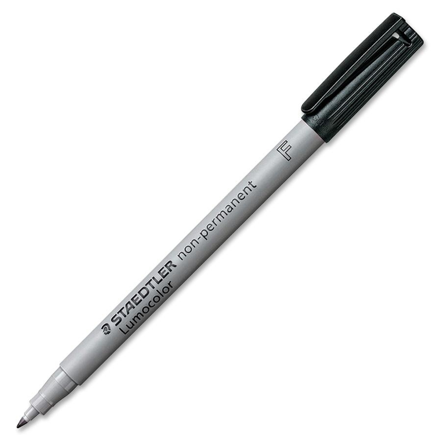 Staedtler Lumocolour Pen Non-Permanent Fine Black (Pack of 10) 316-9