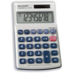 Sharp EL-240SAB calculator Pocket Basic Grey