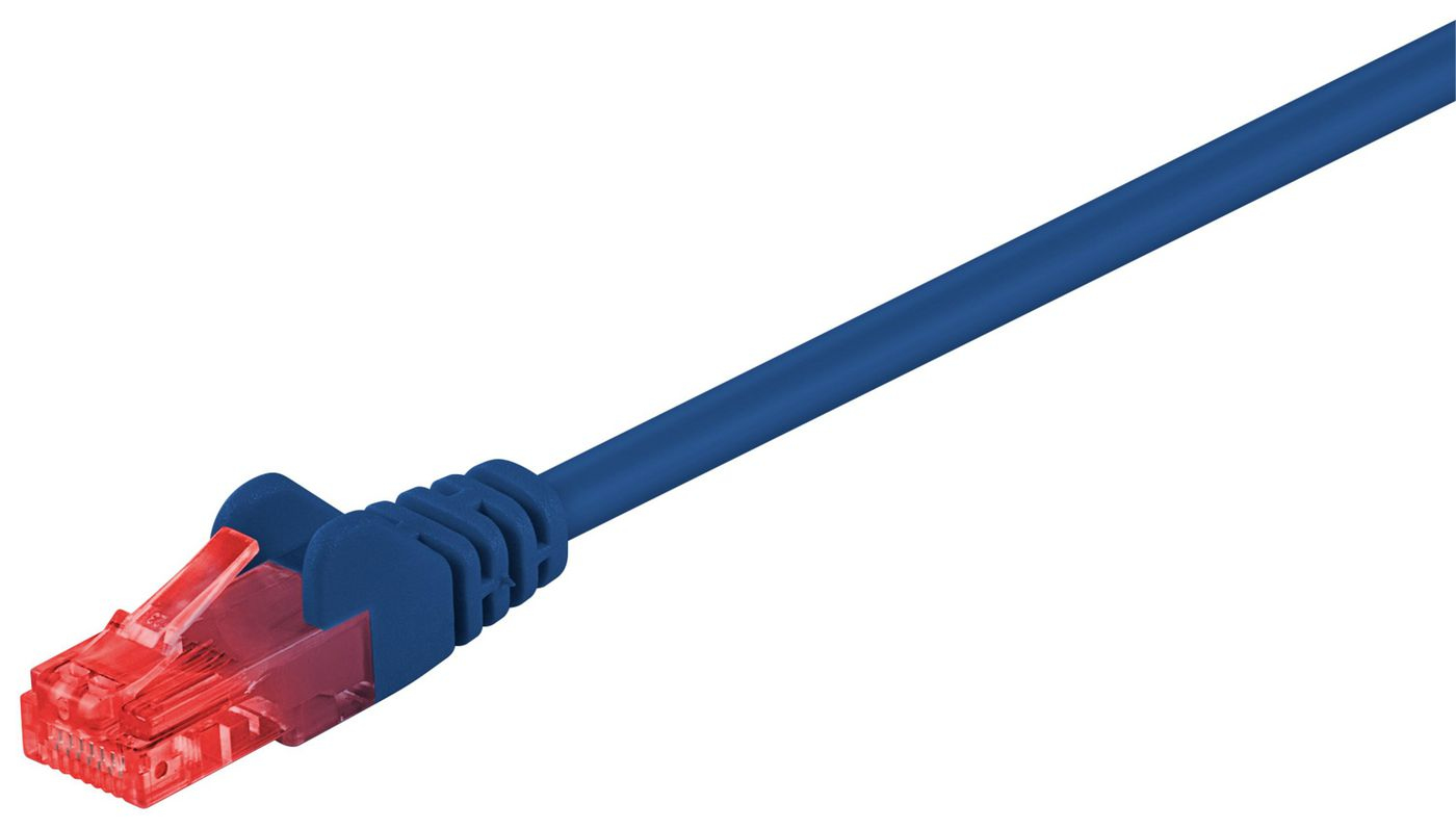 Image of Microconnect B-UTP60025B networking cable Blue 0.25 m Cat6 U/UTP (UTP)