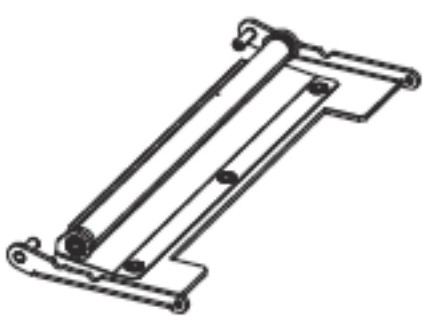 Image of Zebra P1046696-109 printer/scanner spare part Bracket holder 1 pc(s)