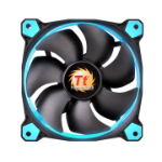 Thermaltake Riing 12 Computer case Fan 12 cm Black, Blue