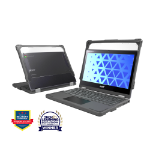 MAXCases Extreme Shell-F Chromebook Case for Acer R756TN (Spin 511) & R753T/R753TN & R722T (Spin 311) Chromebook 11.6" (Grey/Clear) NEW/Updated