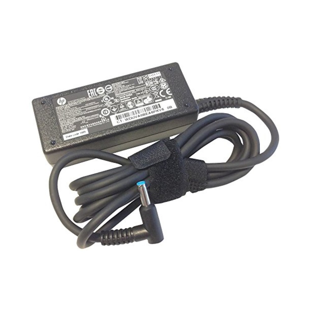 HP 45W Smart 4.5mm AC Adapter with UK Plug