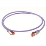 4Cabling 2m CAT6A S/FTP LSZH Ethernet Network Cable | Purple