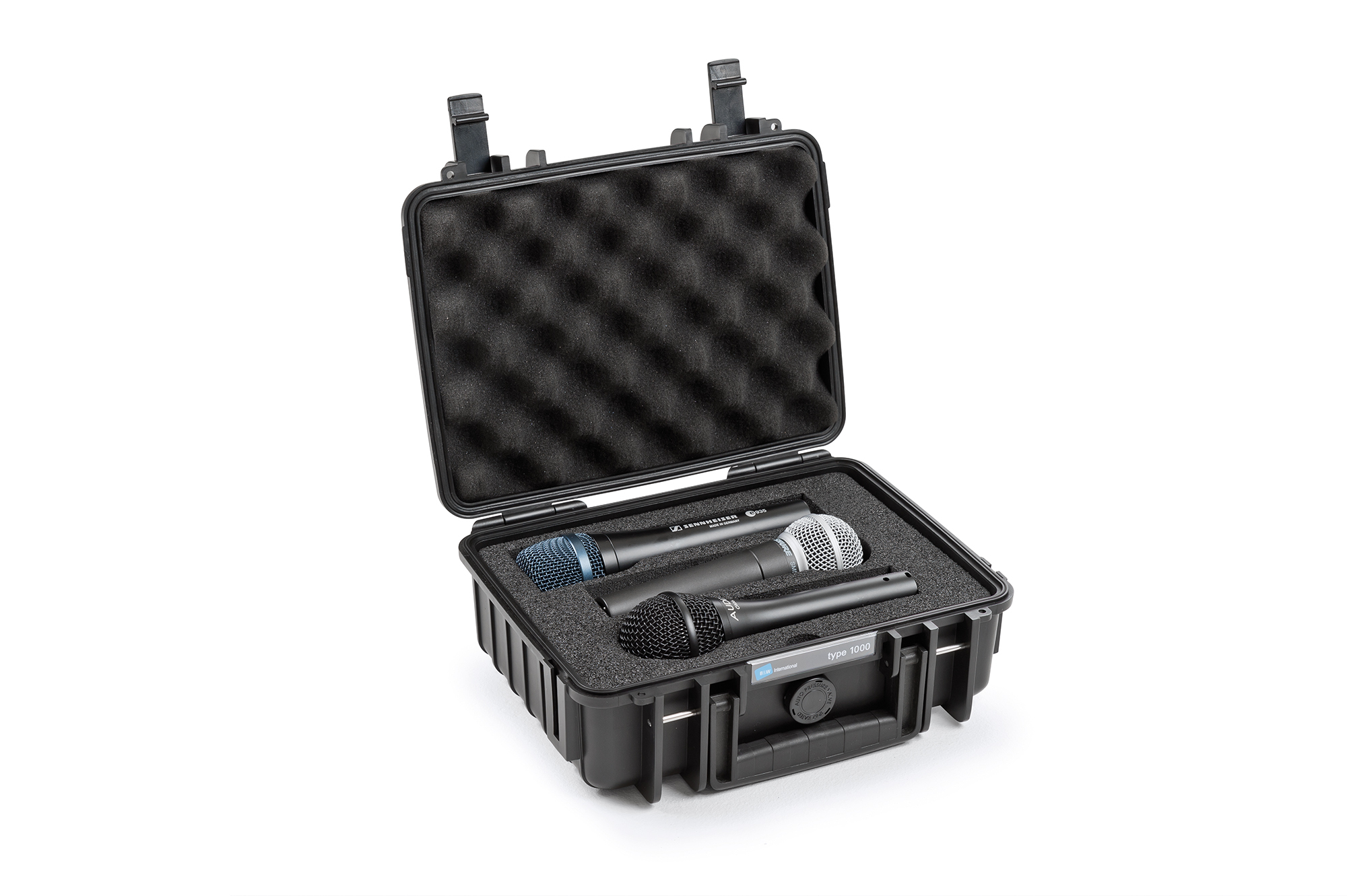 B&W 1000/B/3MC equipment case Briefcase/classic case Black
