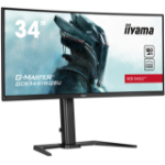iiyama G-MASTER Immerse yourself in the game with the curved GCB3481WQSU-B1 Red Eagle with FreeSync Premium