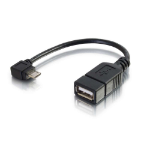 C2G 0.15m Mobile Device USB Micro-B to USB Device OTG Adapter Cable