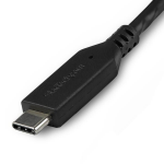 StarTech.com CDP2DP141MB câble vidéo et adaptateur 1 m DisplayPort USB Type-C Noir