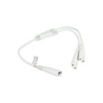 Kabelmeister SK0877-W003 electriciteitssnoer Wit 0,3 m C8 stekker 2 x C7 coupler