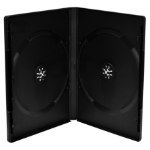 MediaRange BOX12-M optical disc case DVD case 2 discs Black