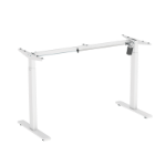 LogiLink Sit-Stand desk frame, single motor, easy-use controller, white