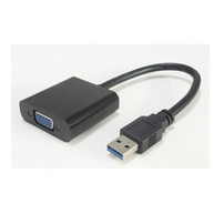 Microconnect USB 3.0-VGA M/F USB graphics adapter 1920 x 1080 pixels Black