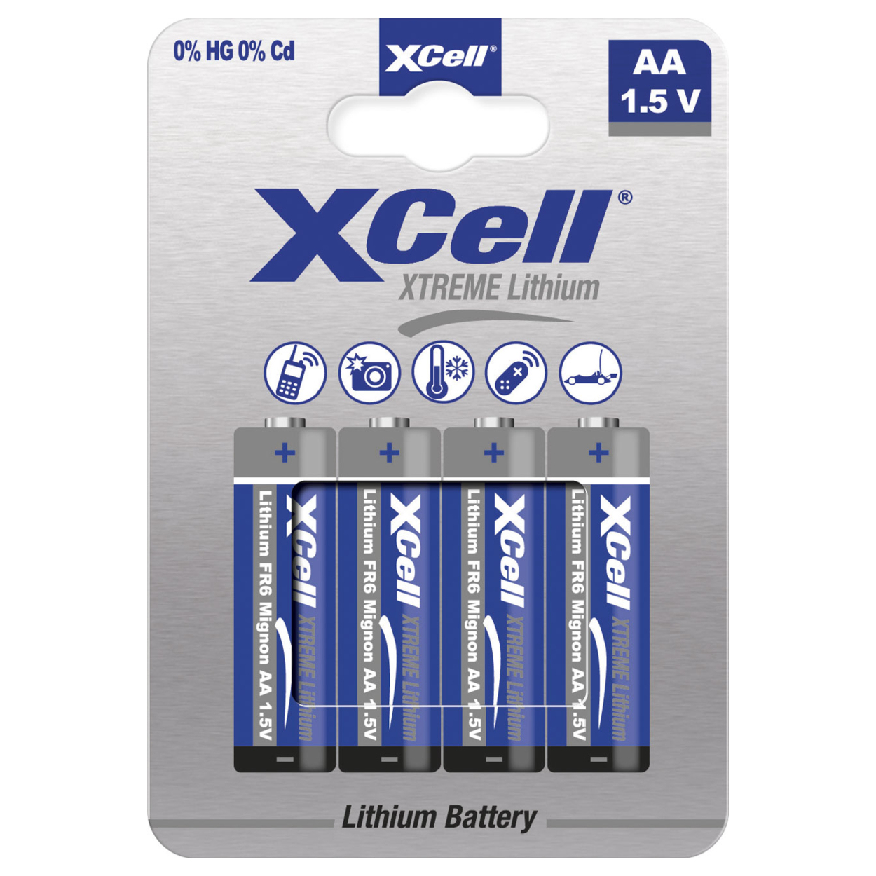 EU Product - Batterie Extreme Lithium FR6   Mignon AA  4St. thumbnail