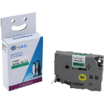 G&G 14958 labelprinter-tape Zwart op groen TZ/TZe