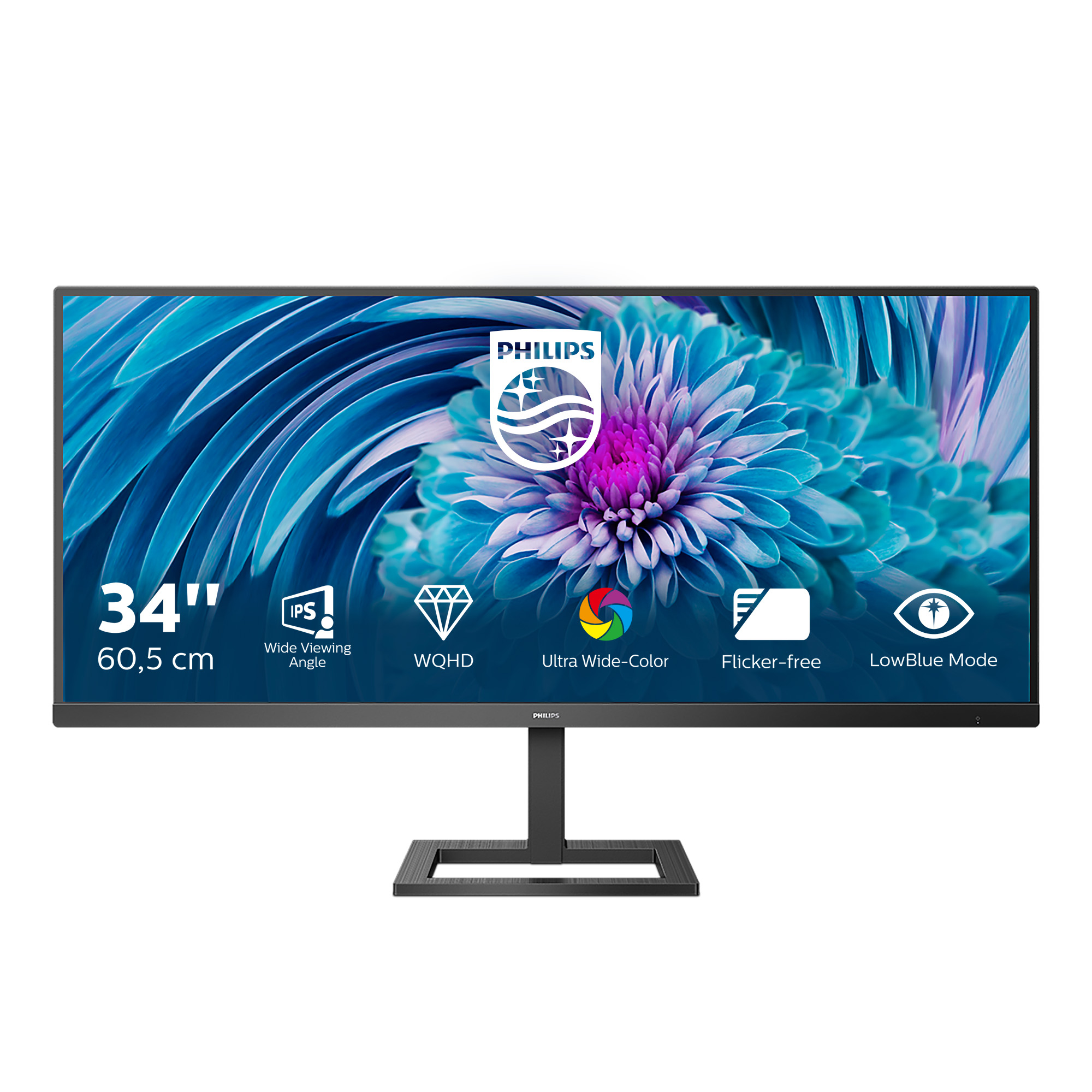 Image of Philips E Line 345E2AE/00 computer monitor 86.4 cm (34") 3440 x...