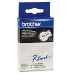 Brother TC-201 P-Touch Ribbon, 12mm x 7,7m