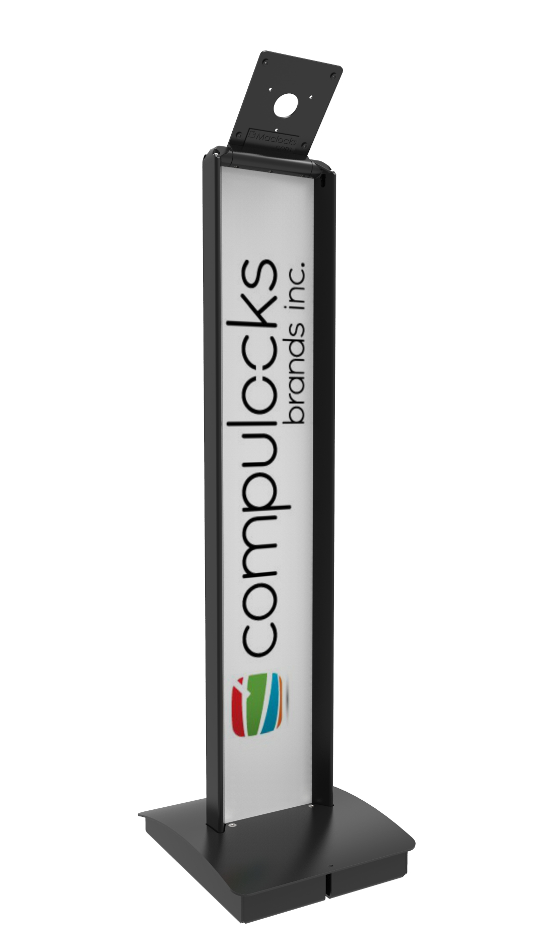 Image of Compulocks VESA Brandable Floor Stand Black