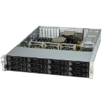 Supermicro AS-2024S-TR server barebone Socket SP3 Rack (2U) Black