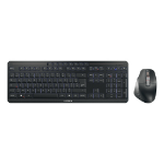 CHERRY STREAM ULTIMATE - Desktop set - Wireless - AZERTY - Black