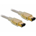 DeLOCK FireWire A/A, 1.0m 1 m Grijs