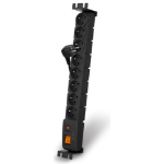 HSK DATA acar S8 FA RACK Black 8 AC outlet(s) 230 V 3 m
