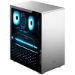 Jonsbo U4 - PC - Silver - ATX - ITX - micro ATX - Aluminium - Steel - Tempered glass - Gaming - 17 cm