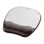 Fellowes 9175801 mouse pad Black, Silver