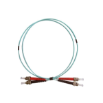 Monoprice 39436 InfiniBand/fibre optic cable 39.4" (1 m) 2x ST OFNR Aqua color