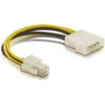 DeLOCK Cable P4 male > Molex 4pin male Multicolour 0.13 m